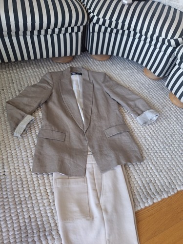 Toller leinenblazer zara - toller,