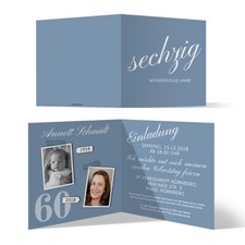 Runder 60. Geburtstag