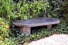 Basalt Gartenbank VULCANO