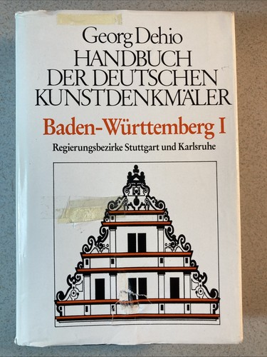 Dehio handbuch der deutschen - handbuch,