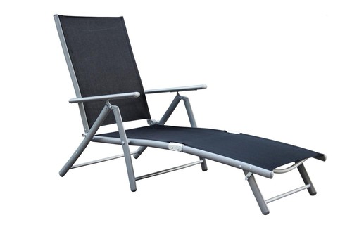 Alu gartenliege deckchair - gartenliege,