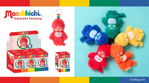 Sekiguchi monchhichi colorful - monchhichi,