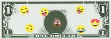 KinderSpielgeld 1$ Dollar Note mit Smilies