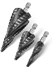 HSS-E Stufenbohrer Cobalt Pro 4XSPIRAL für Metall, Edelstahl - Profi Kegelbohrer