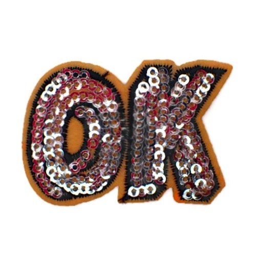 Okey patch aufnäher - ok,