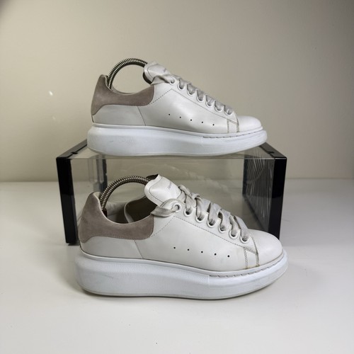 Alexander mcqueen weiß leder - weiß,