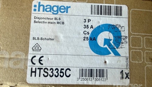 Hager hts335c sls - hager,