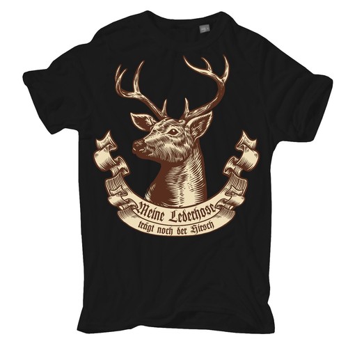 Shirt meine lederhose - meine, trägt