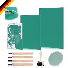 Linoleum Platten Set mit