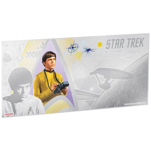 Silbermünznote star trek - silbermünznote, trek™