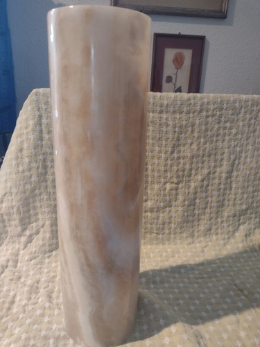 Zylinderische vase aus onyx - onyx,