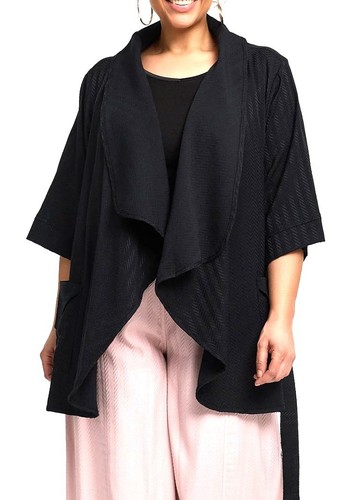 Kekoo lagenlook jacke - kekoo, cardigan
