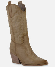 Damen Stiefel Cowboystiefel