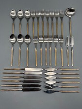 KLEEBLATT BESTECK SILBER GOLD