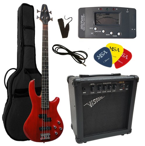 Bass jb10 rot transparent - jb10, rot-transparent