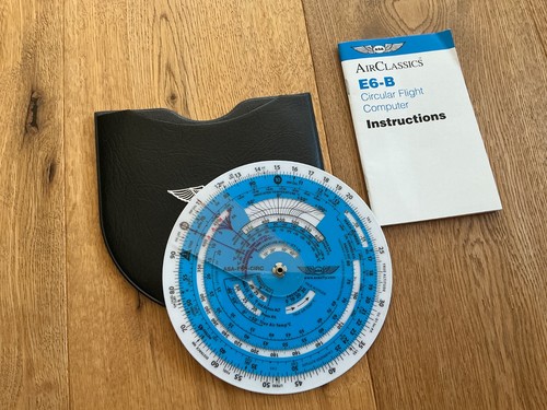 Circular flight computer - e6-b,