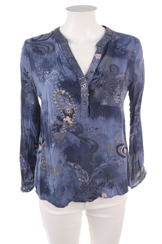 Jean pascale bluse blau - pascale, s