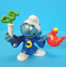 20116 ALCHIMIST Schlumpf Nr. 4 Rauch grün dick Mondsichel gelb SCHLEICH red dot