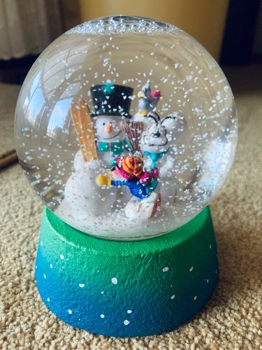 Diddl schneekugel original aus - original,