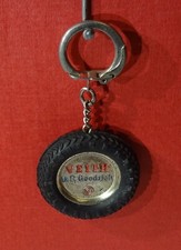 Original alter VEITH GOODRICH REIFEN Schlüsselanhänger Christophorus 60er Jahre 