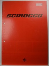 schöner VW Volkswagen Scirocco auch GTI GLI L GT GL Prospekt von 08/1977