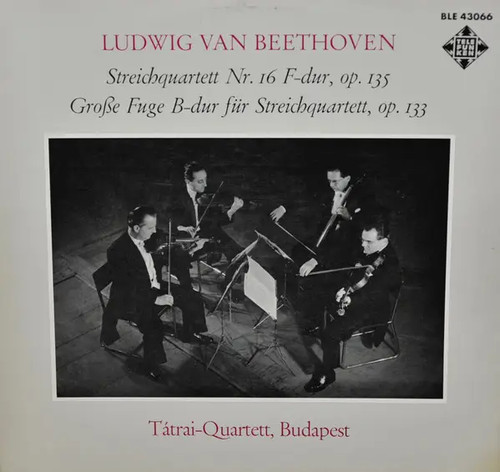 Beethoven streichquartett - lp,
