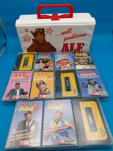 Hörspiel kassetten koffer alf - hörspiel,