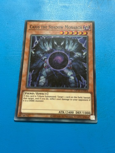 Yugioh super rare caius - caius, der