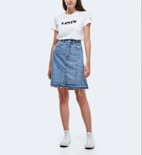 Levi damen jeansrock - jeansrock, charms