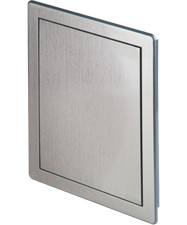 Zugangsblende silber
