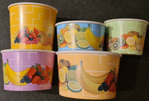 Eisbecher aus pappe - aus,