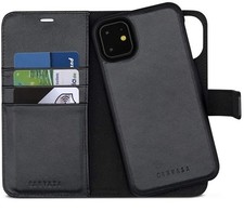 KANVASA iPhone 11 Pro Flip Case Ledertasche 2 in 1 Lederhülle Ungebraucht