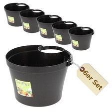 6er Set Fallrohr Blumentopf