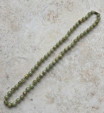 Echte jade kette aus - , großen