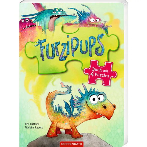 Furzipups buch mit 4 puzzles - buch,