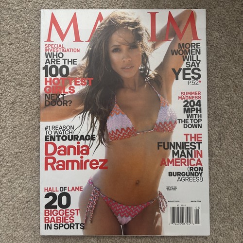 Maxim magazine august - magazine,
