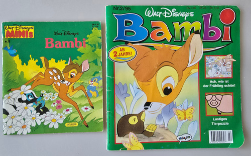 Minibücher walt disneys - 2, x