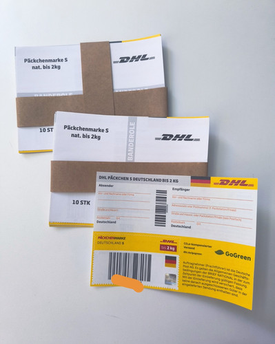 20x dhl päckchenmarken - 20x, s
