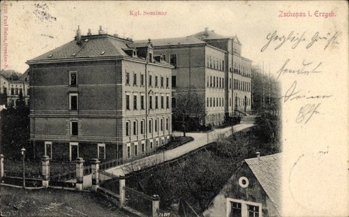 Zschopau erzgebirge - ak, im