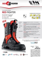 Feuerwehrstiefel red fighter - feuerwehrstiefel,