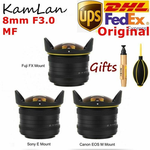 Kamlan 8mm aps mf - f3.0, aps-c