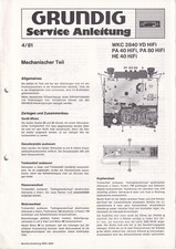 Service Manual-Anleitung für