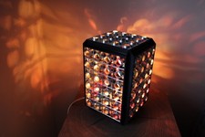 DDR UdSSR Disco  Lampe Regenbogenlampe rotierend VINTAGE  TOP