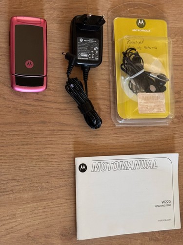 Motorola w220 pink klapphandy - w220,
