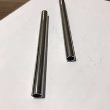 1x Rohrstück  Rohr Edelstahl  A: 16 , In: 12 mm, L: ca 210 mm (A-32)