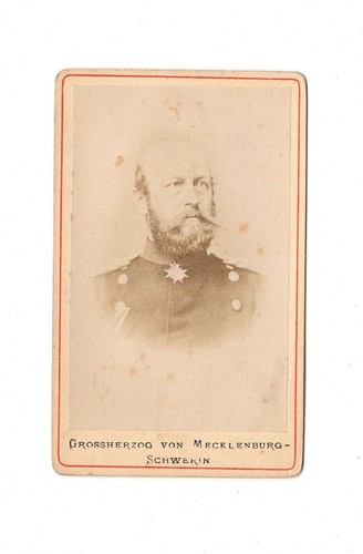 Cdv foto friedrich franz - foto, /