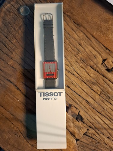 Tissot twotimer grau - twotimer, grau/rot