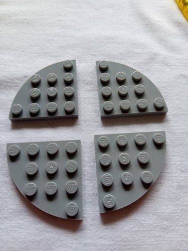 100 4 x legoplatten 4x4 - 4,