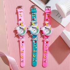 Geschenkuhr Silikon Cartoon Watch Bunte Schöne Armbanduhr Studenten Uhr Geschenk