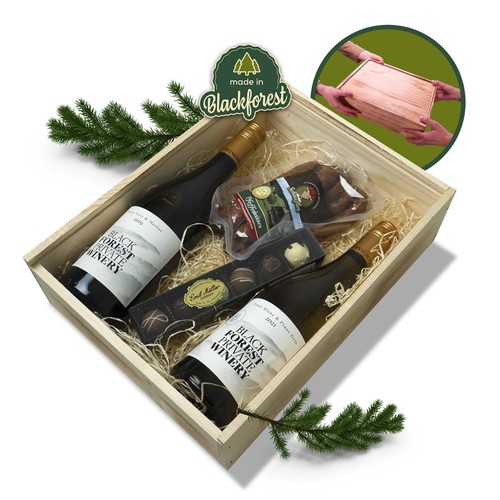 Badische weinkiste rot - badische,
